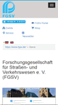 Mobile Screenshot of fgsv.de