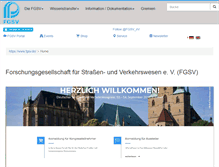 Tablet Screenshot of fgsv.de